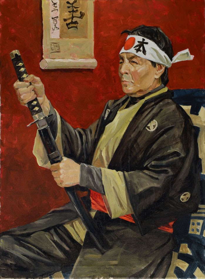 Портрет немолодого самурая